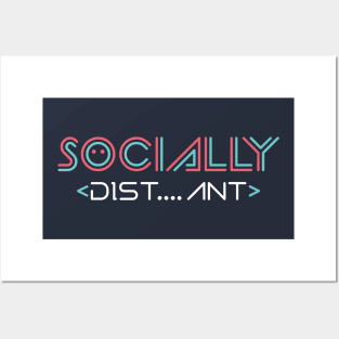 Socially Distant Posters and Art